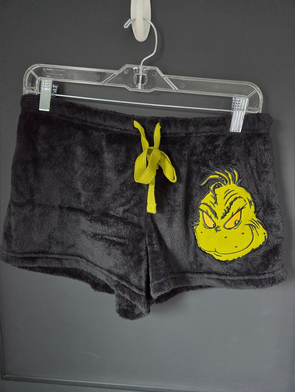 Cozy Plush Grinch Womens Shorts - Set Of Two